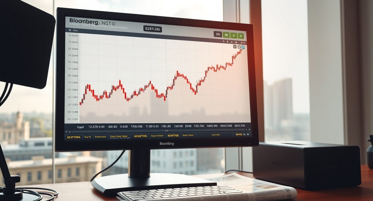 GBP/USD forecast analysis showing currency pair chart approaching 1.3370 on trading terminal