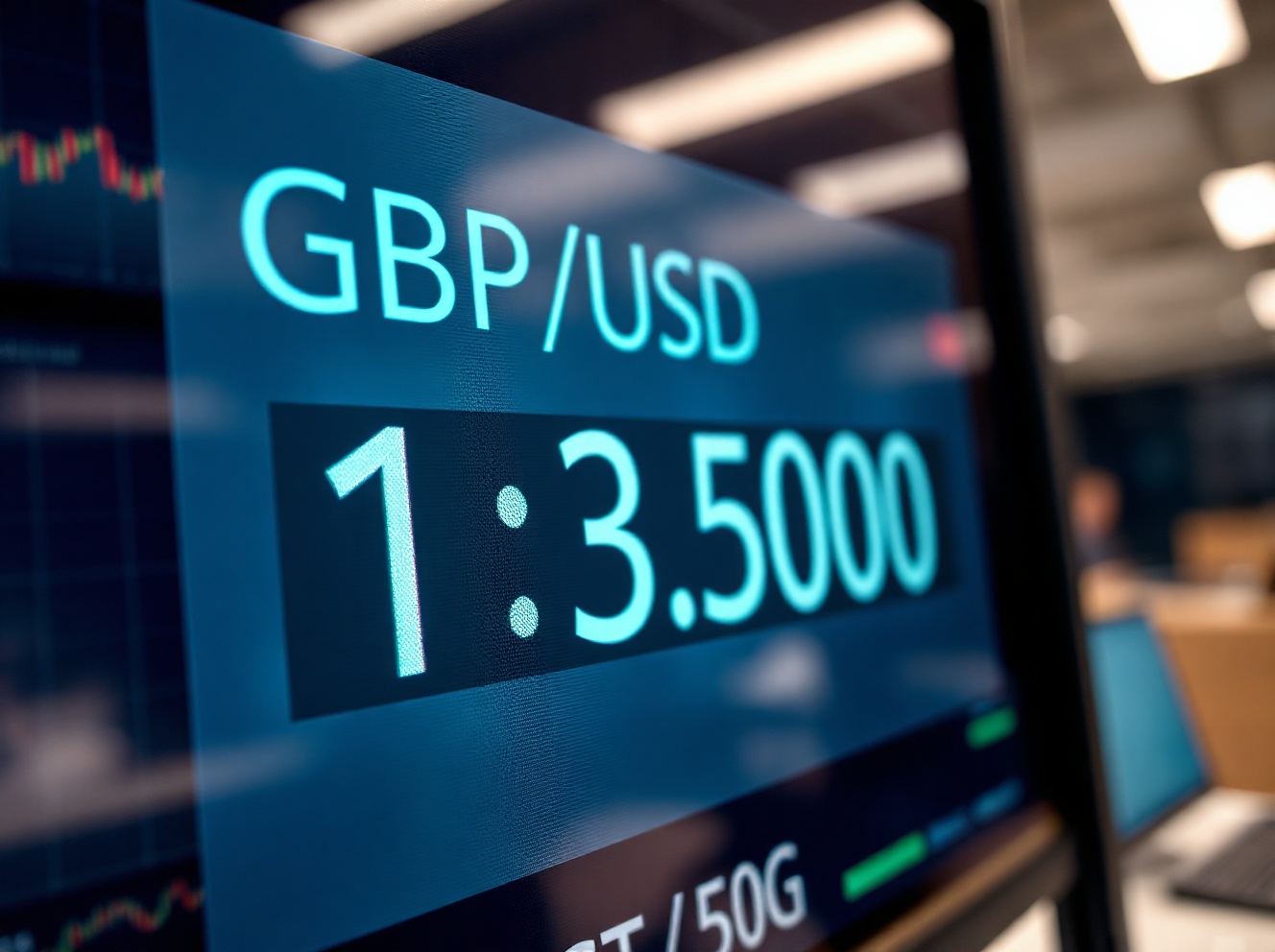 GBP/USD Holds Gains Near 1.3500 as Risk Appetite Returns to Markets