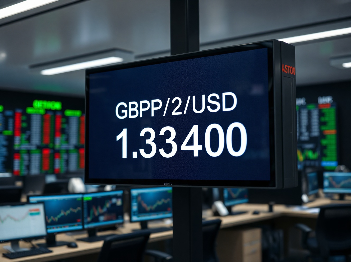 GBP/USD Holds Near 1.3400 as Traders Await Central Bank Policy Decisions