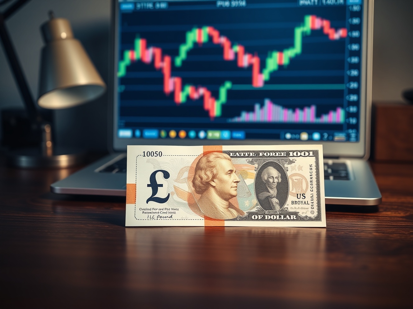 GBP/USD Edges Higher Near 1.3200 as Traders Weigh Economic Signals