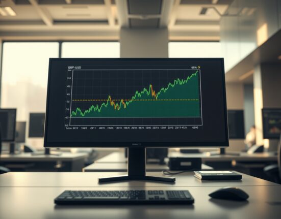 GBP/USD forex chart analysis showing cable rebound during US-Iran conflict market volatility