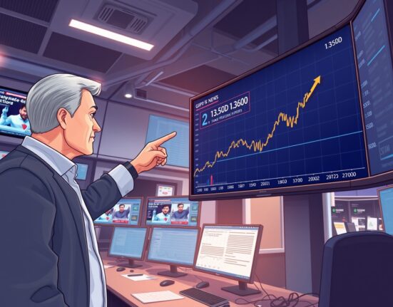 GBP/USD price forecast chart showing bullish trend toward 1.3600 as USD weakens on US-Iran peace hopes