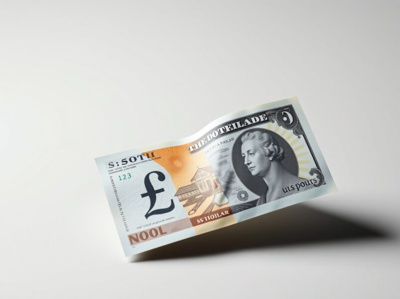 GBP/USD currency pair analysis with UK retail data influence and Scotiabank forecast