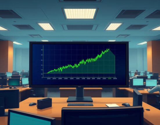 GBP/USD forex chart rising sharply on trading desk screens after Trump's Iran statement.