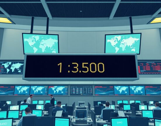 GBP/USD exchange rate at 1.3500 amid Hormuz tensions affecting currency markets