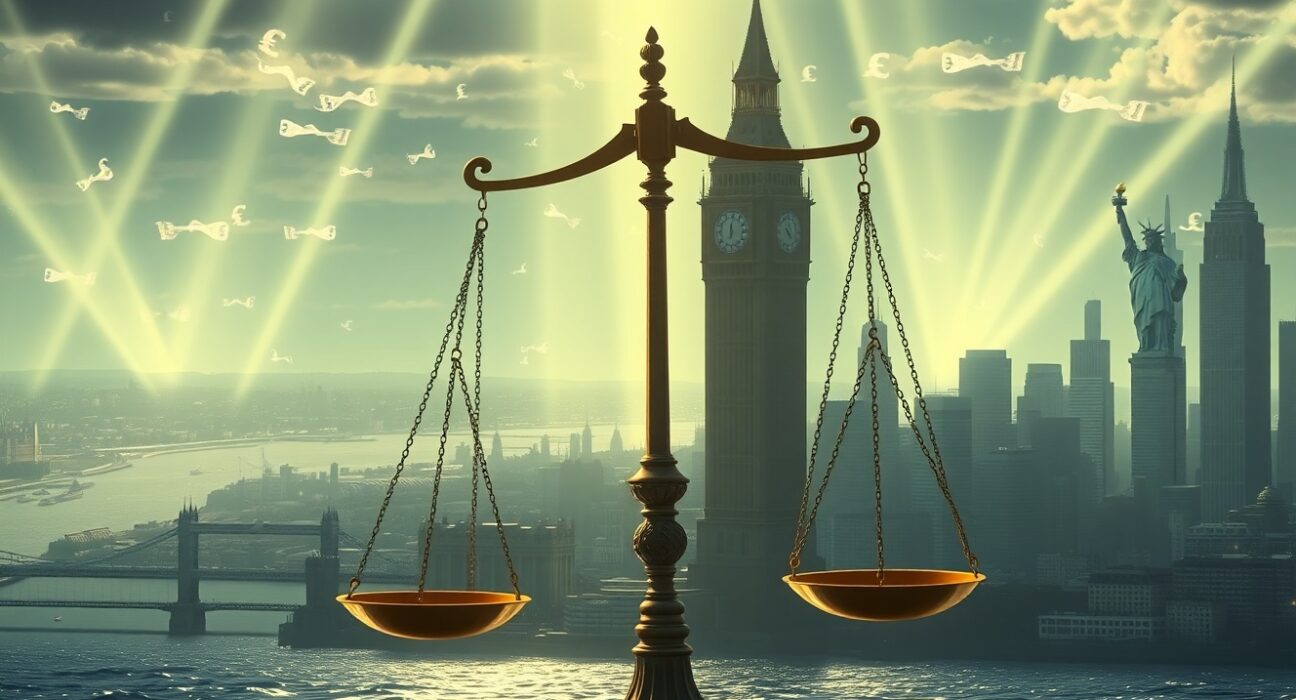 GBP/USD currency pair surges after Supreme Court blocks Trump tariffs, showing impact on forex markets