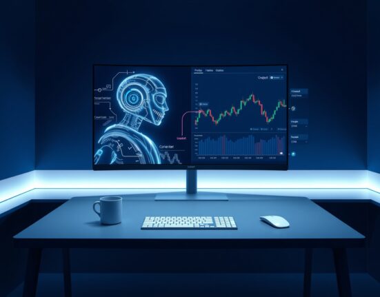 Gemini Agentic Trading interface showing AI model connected to cryptocurrency trading account for automated investing