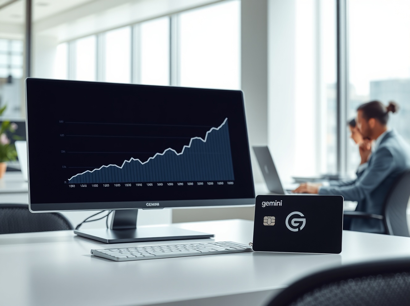 Przychody Gemini w I kwartale wzrosły o 42% do 50,3 mln USD, napędzane przez usługi kart kredytowych