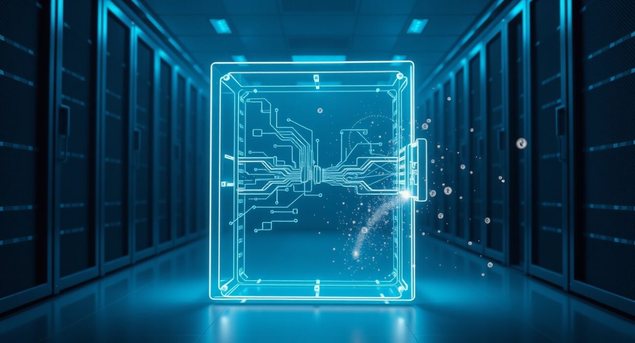 Conceptual visualization of a Gemini token burn operation on the XRP Ledger for liquidity management.
