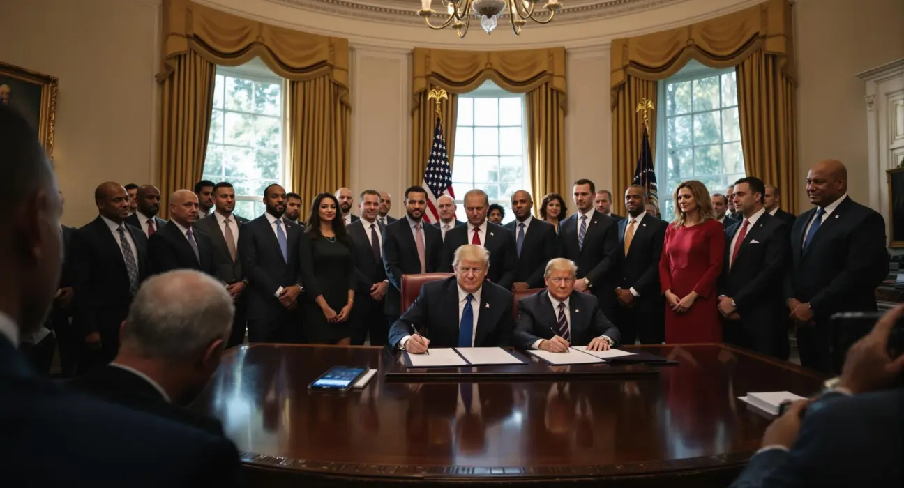 Genius Act Unveiled: Stablecoin Regulation Takes Historic Leap with Coinbase, Circle CEOs at White House