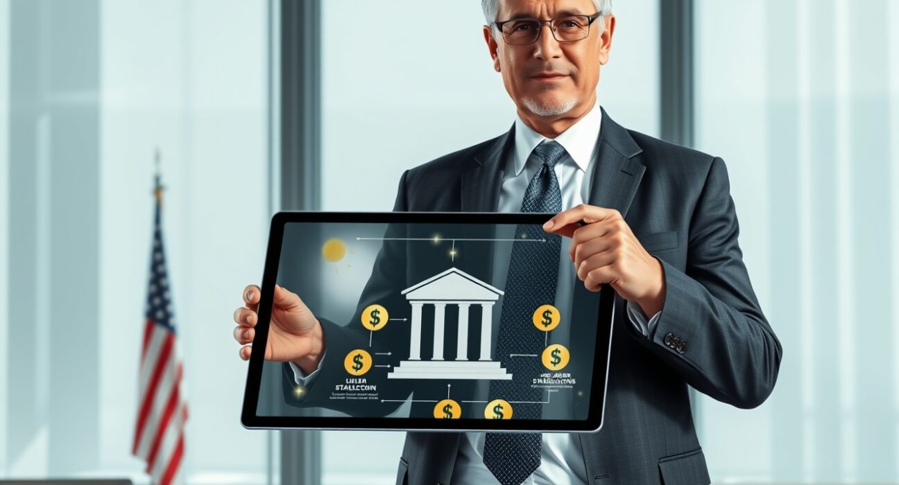 White House advisor explains GENIUS Act stablecoins boosting US bank deposits through global dollar demand