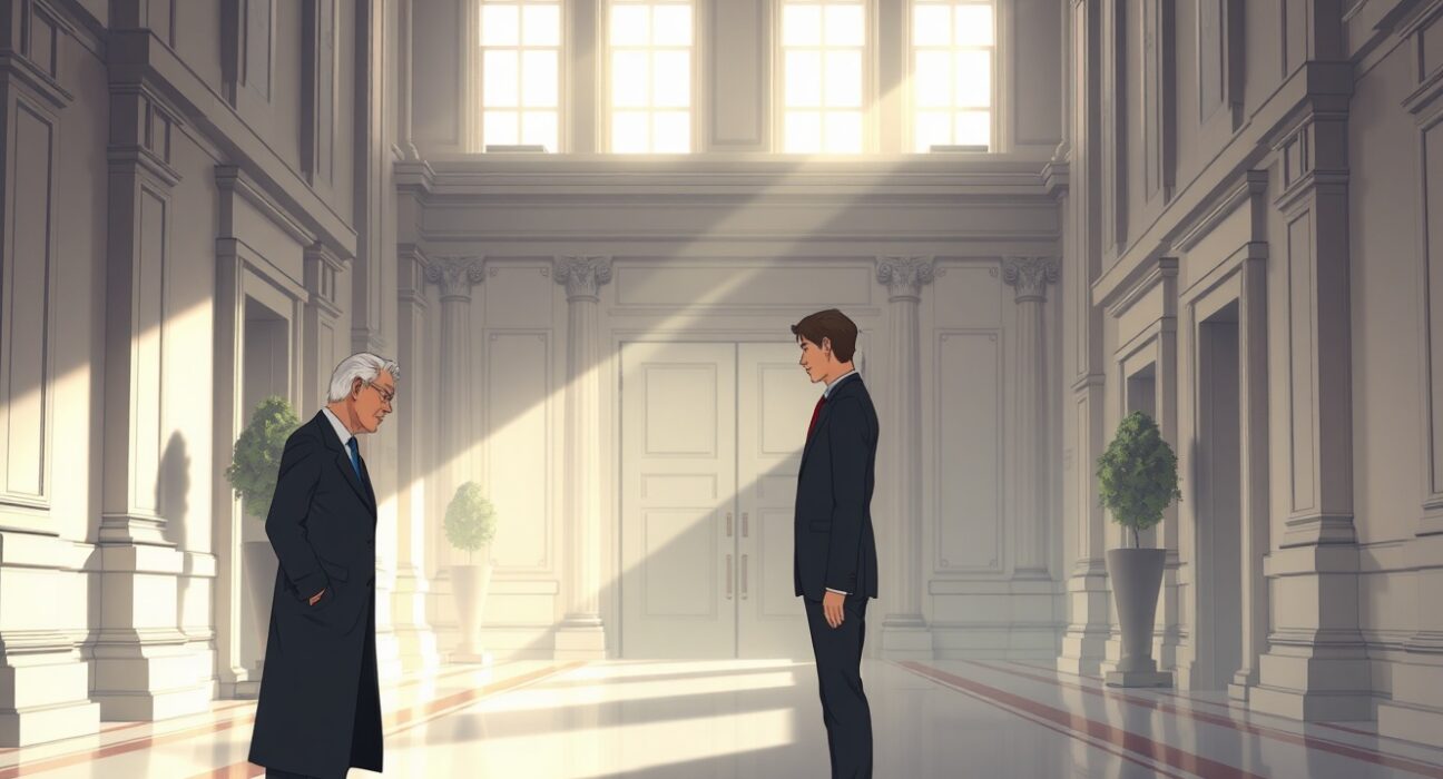 Concept of former SEC Chair Gary Gensler's alleged apology to Ripple CEO Brad Garlinghouse.