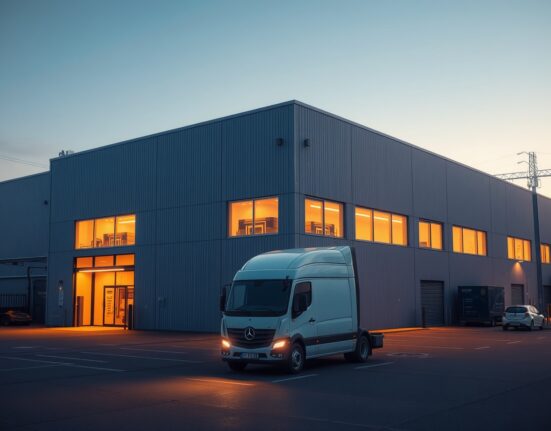 Modern German industrial facility analysis for Germany China shock economic report.