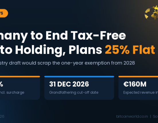 Germany's Crypto Tax-Free Rule Is Coming to an End