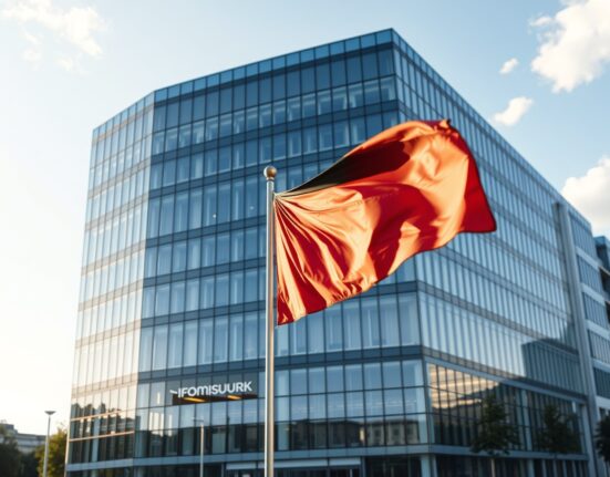 IFO Institute building in Munich on a sunny summer day, representing German business sentiment data.