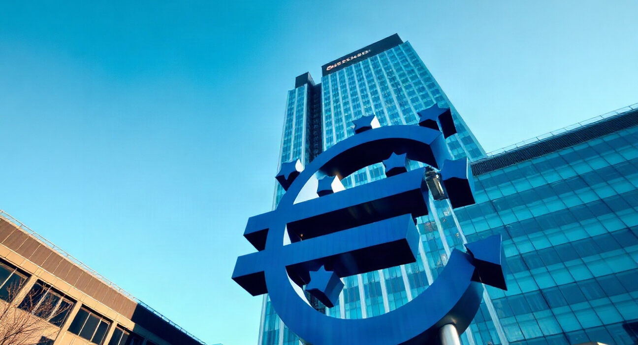 European Central Bank headquarters in Frankfurt, Germany, symbolizing monetary policy impact on inflation.
