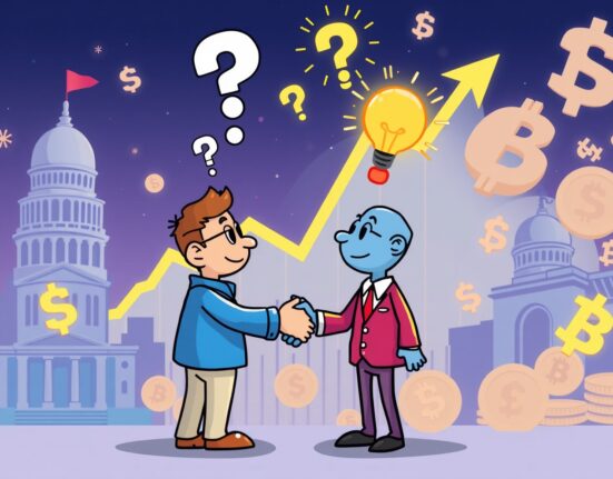 Market uncertainty transforming into clarity as political leaders reach agreement amid rising crypto charts