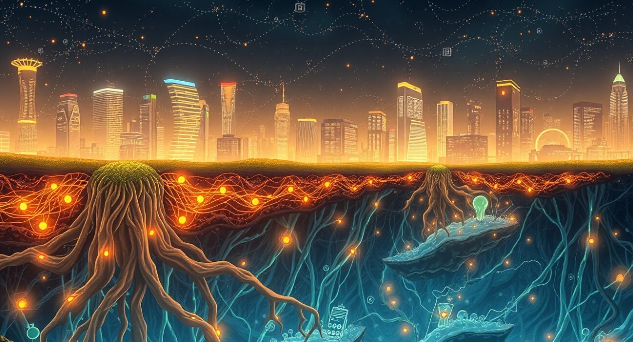 Glean's enterprise AI intelligence layer connecting data and models beneath software interfaces.