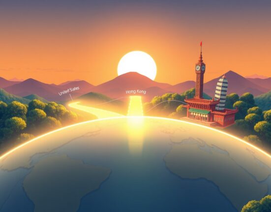 Visual metaphor for the 2026 global crypto regulatory landscape showing convergence of international policy pathways.