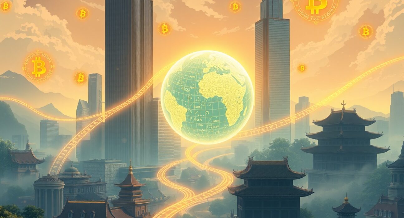 Global institutional cryptocurrency holdings reaching $185 billion milestone with corporate dominance