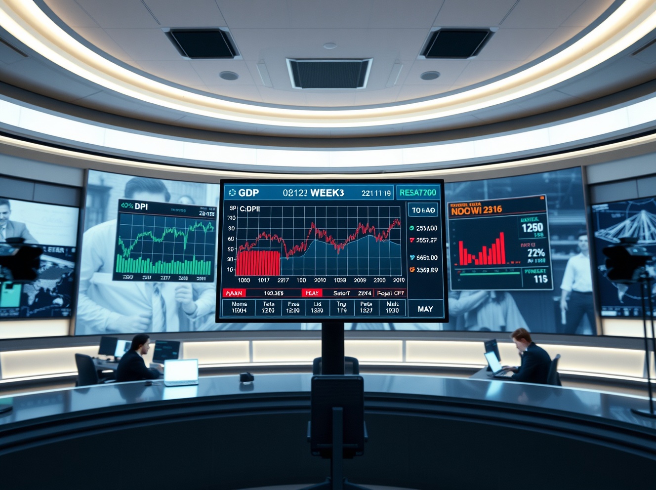 Key Global Macroeconomic Events to Watch This Week: US CPI, Fed Speeches, and GDP Data