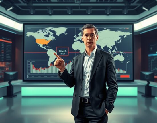 Financial analyst presents critical global macroeconomic schedule with Federal Reserve events for March week.