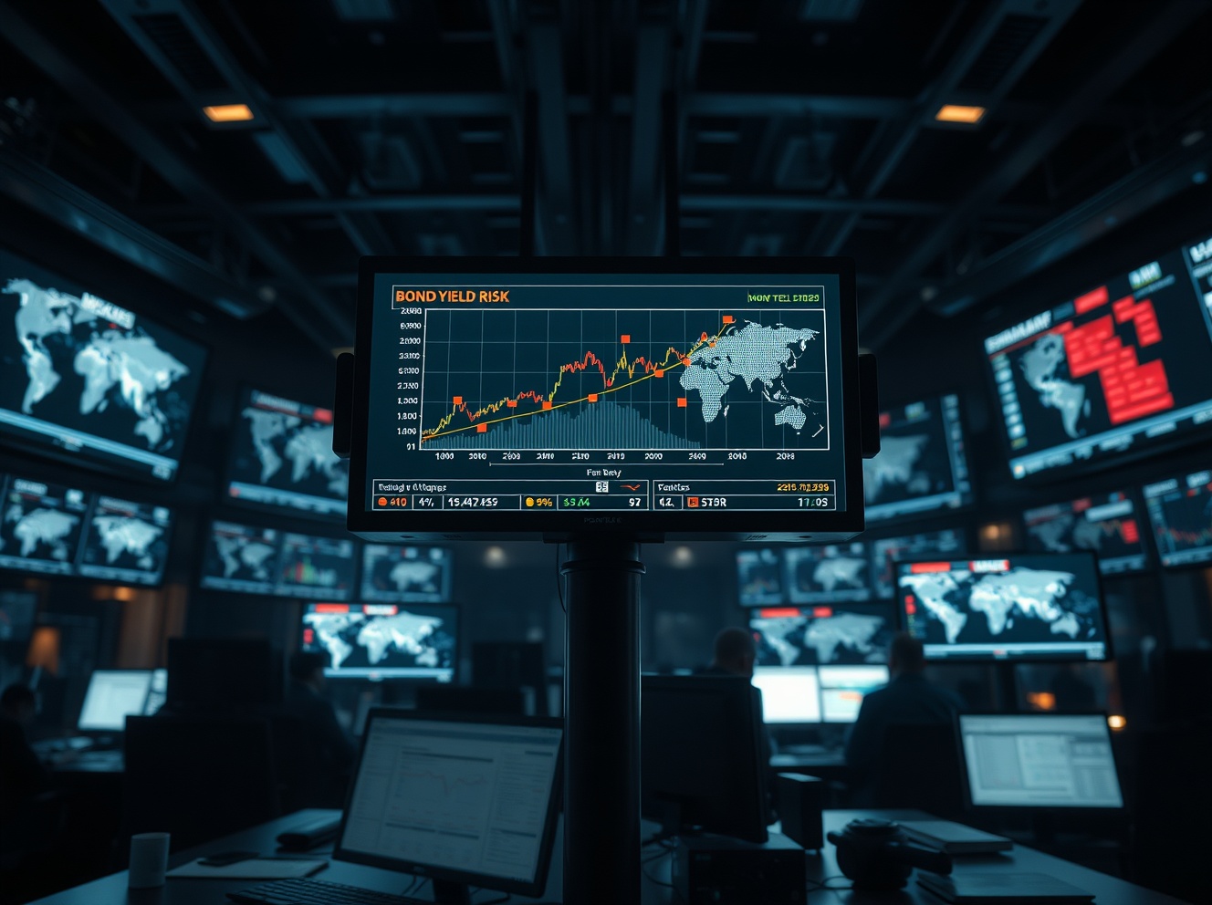Global Yields Hold Near Multi-Week Peaks as U.S.-Iran Tensions Escalate