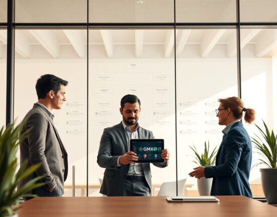 GMX decentralized exchange organizational transition to traditional leadership structure with CEO role