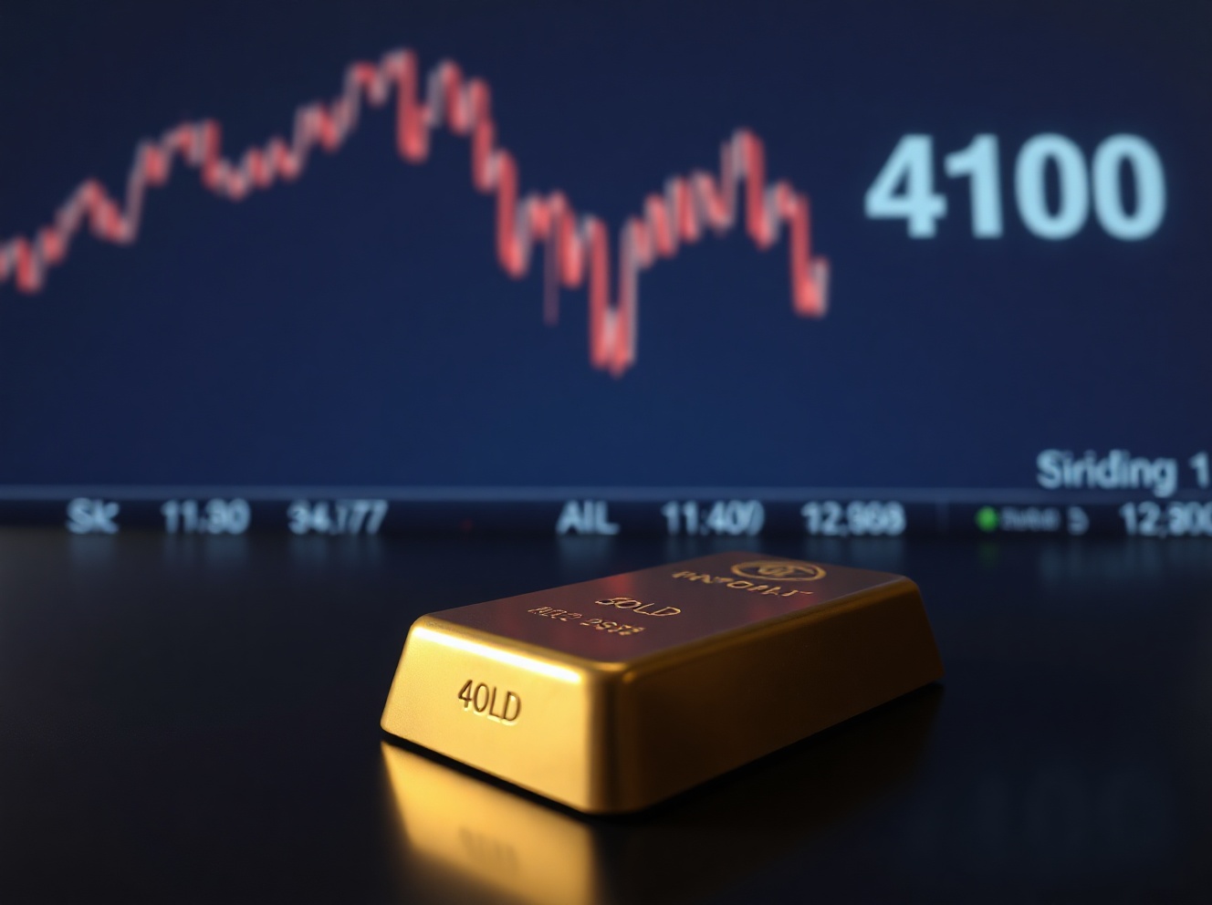 Gold Slips Below $4,100 as Dollar Surges to Highest Level Since May 2025