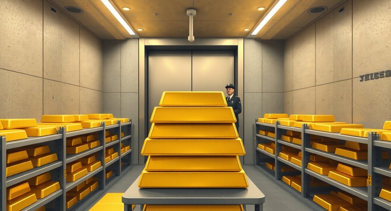 Central bank gold reserves creating price stability and market support for gold investments