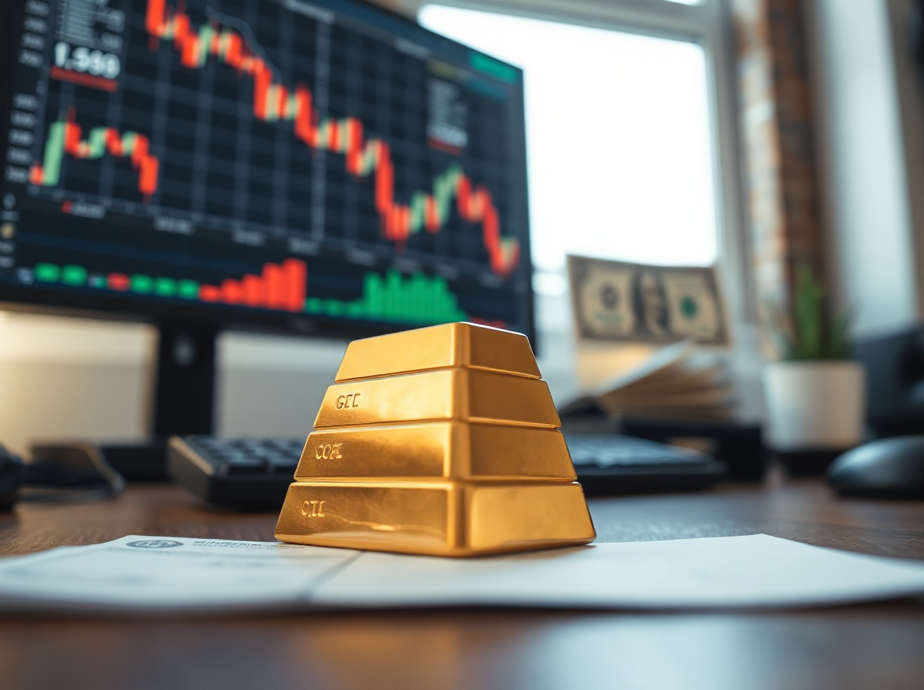 Gold Consolidates Below Recent Highs as USD Strength, Fed Hike Bets Cap Gains Ahead of US NFP