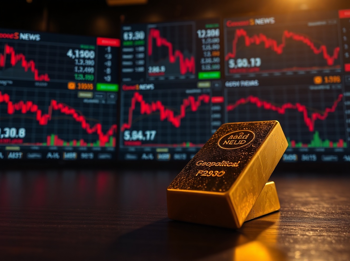 Gold Slips Toward $4,500 as US-Iran Tensions and Fed Tightening Bets Reshape Market Sentiment