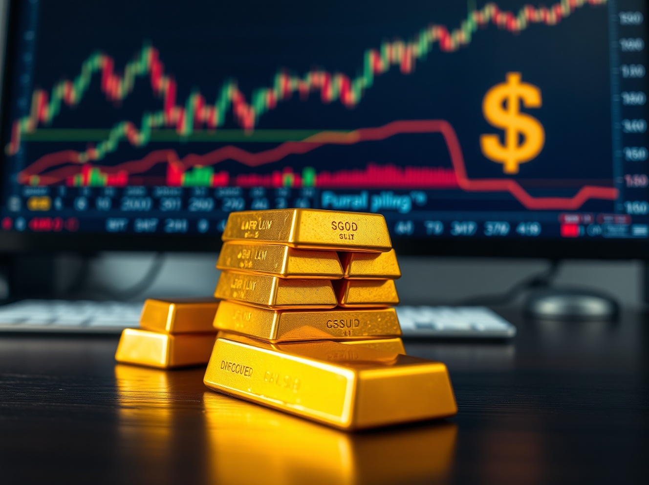 Gold Retreats as Dollar Strengthens on Fed Rate Hike Bets and Iran Peace Uncertainty