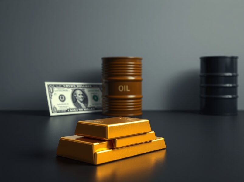 Gold Drops to Four-Week Low: Firm Dollar and Oil-Driven Inflation Fears Crush Safe-Haven Demand