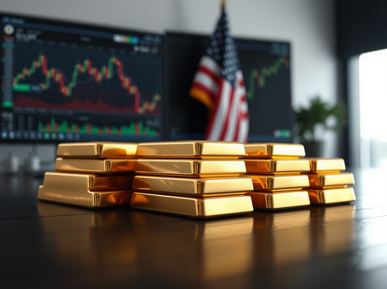 Gold Edges Higher on Subdued Dollar, But Hawkish Fed and Geopolitical Risks Cap Upside