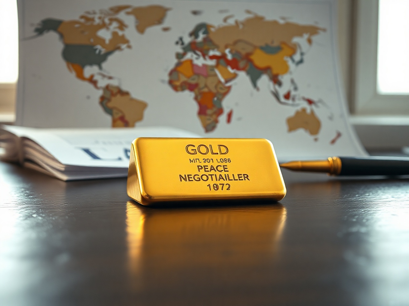 Gold Edges Higher as US-Iran Peace Memorandum and Cooling Fed Rate Expectations Converge
