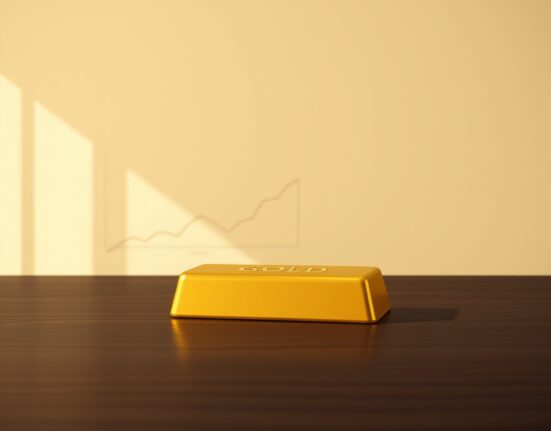 Gold edges higher as USD weakens, with higher-for-longer rates limiting upside potential in gold market analysis.