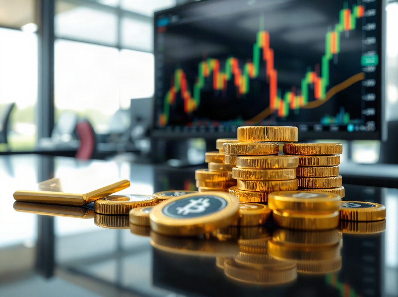 Gold Drops to Four-Week Low Below $4,300 as Dollar Strengthens on Fed Hike Bets and Iran Risks
