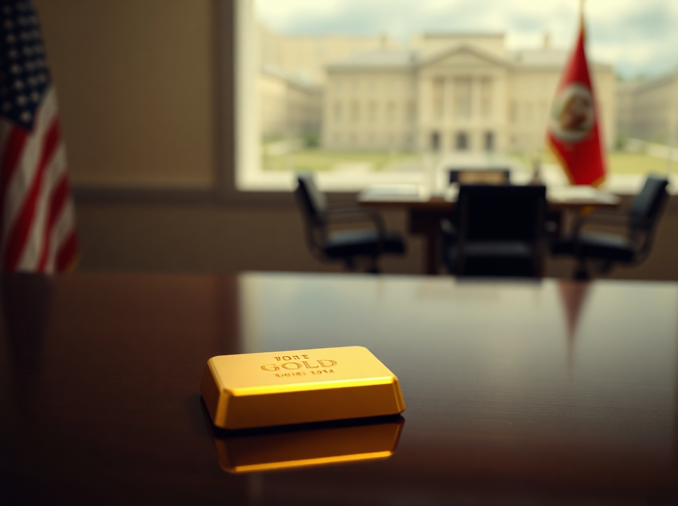 Gold Holds Above $4,300 as US–Iran Peace Hopes Rise; Fed Decision in Focus