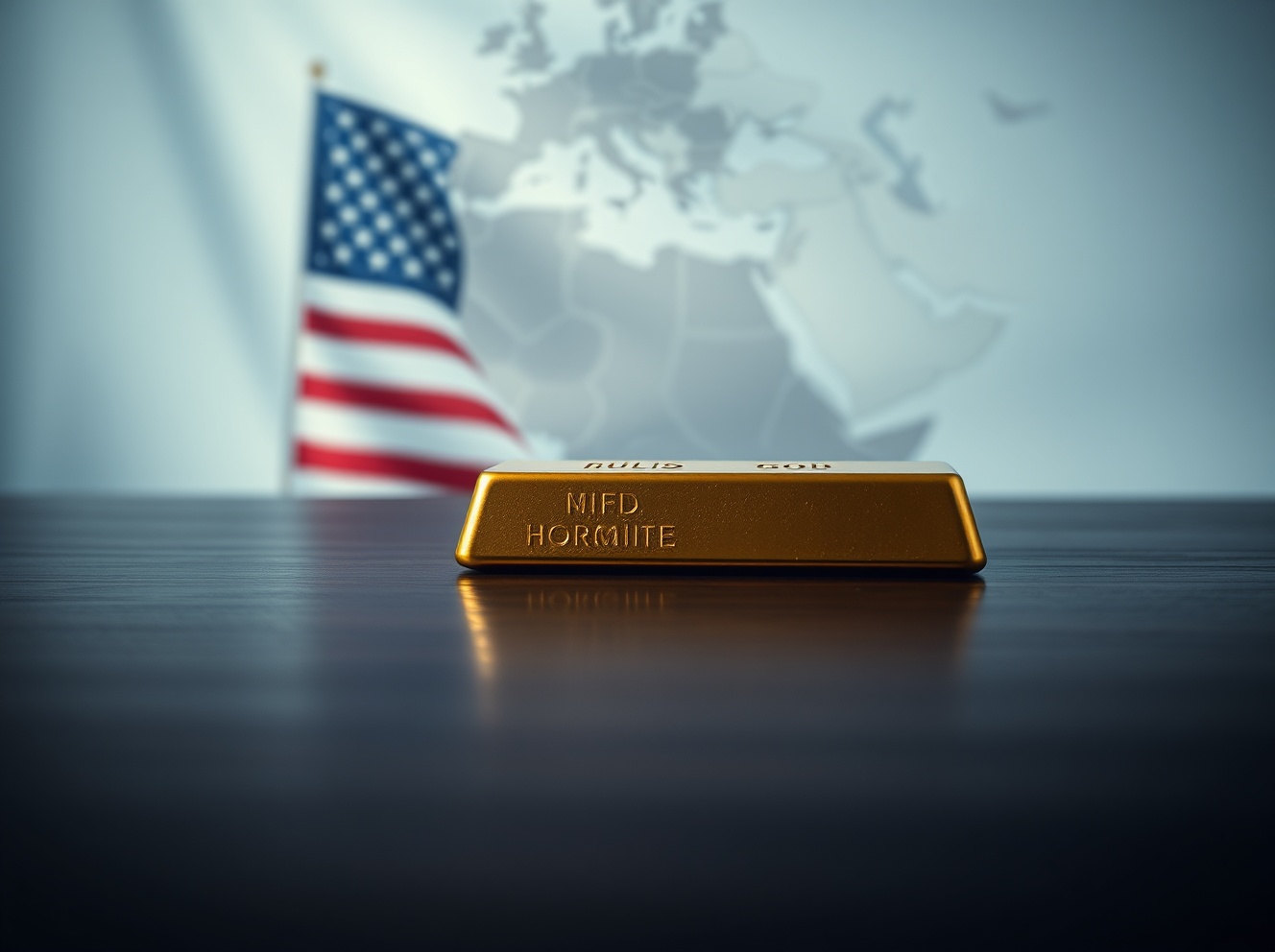 Gold Holds Near Daily Low as Rising US Bond Yields Lift Dollar Amid Hormuz Tensions