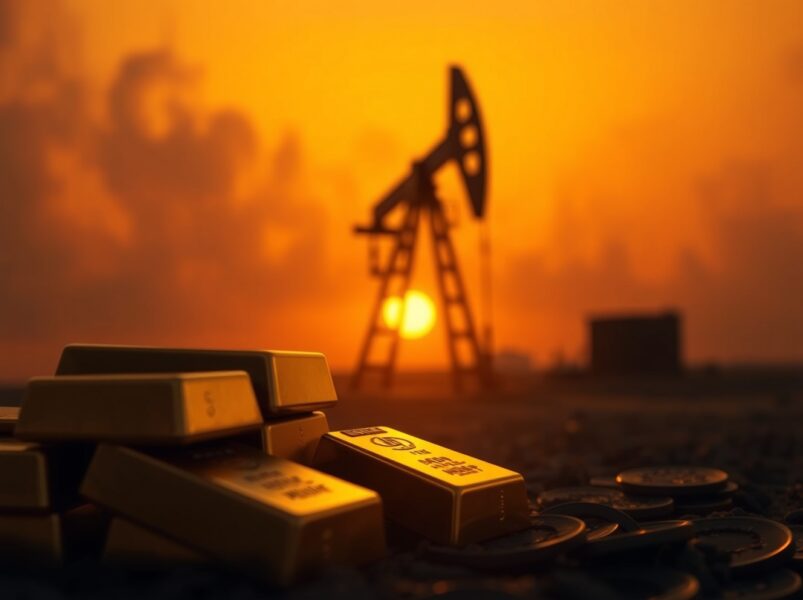 Gold Price Struggles Near One-Month Lows as Oil-Driven Inflation and US-Iran Tensions Escalate