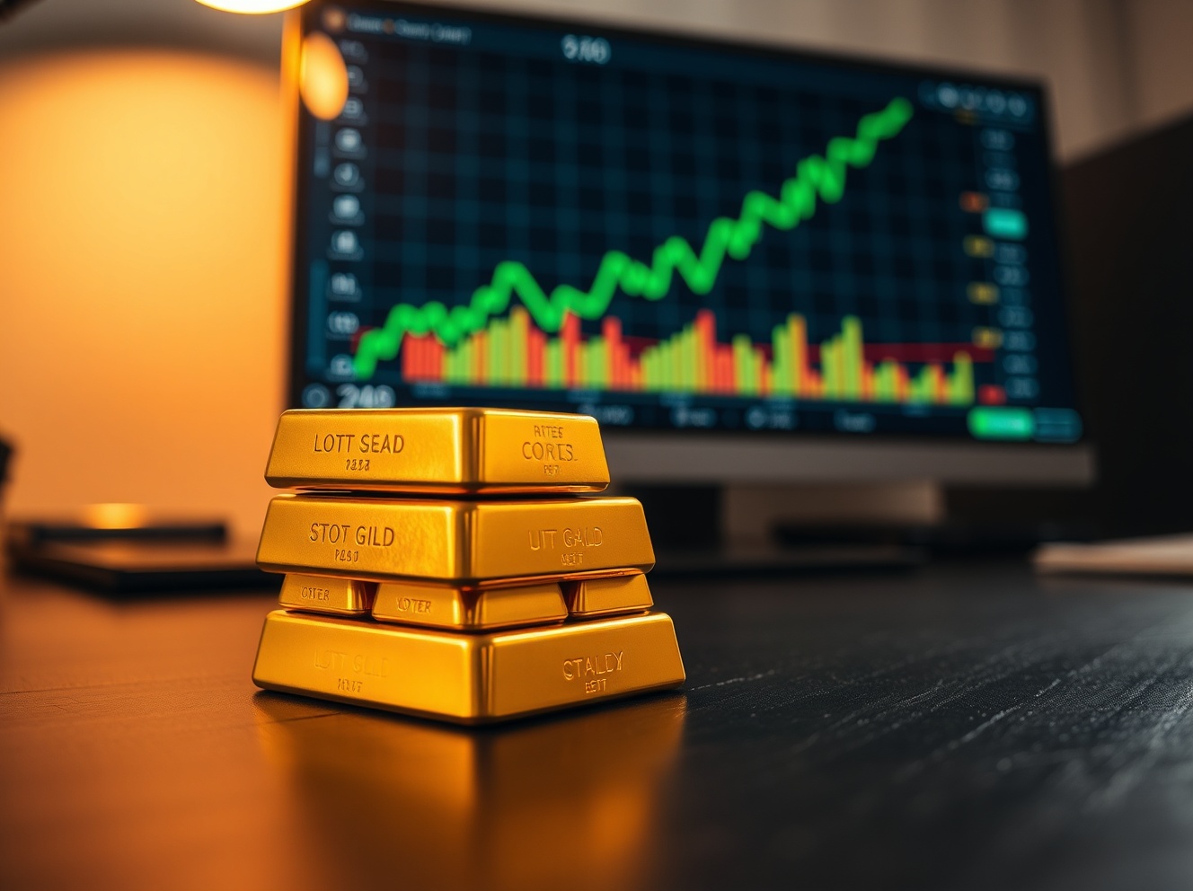Gold Holds Near Two-Week High as Dollar Weakens on Dovish Fed Bets