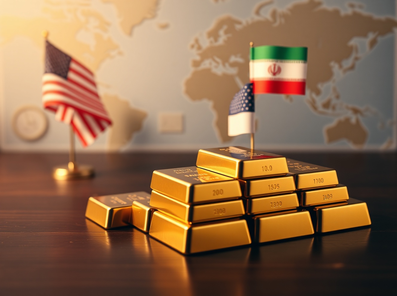 Gold Nears $4,600 as US-Iran Deal Hopes Weigh on Oil and the Dollar