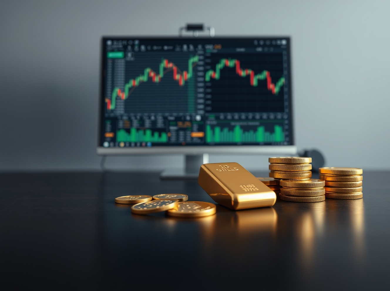 Gold Holds Near Lows as Strong Dollar, Hawkish Fed Offset Iran Peace Uncertainty