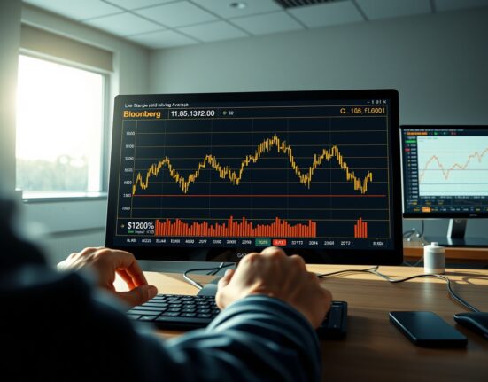 Gold price chart analysis showing struggle against 100-hour SMA with rising Treasury yields impacting precious metals market.