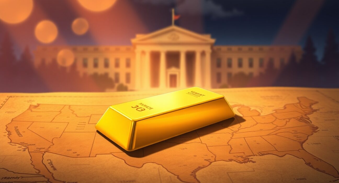 Gold price surges above $5,000 per ounce following US inflation report impacting Federal Reserve policy.