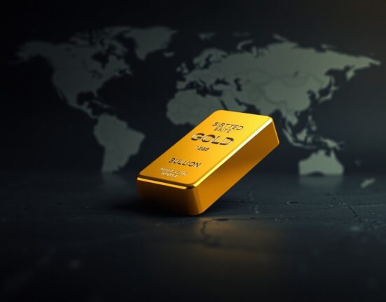 Gold bullion bar representing the gold price and XAU/USD market analysis.