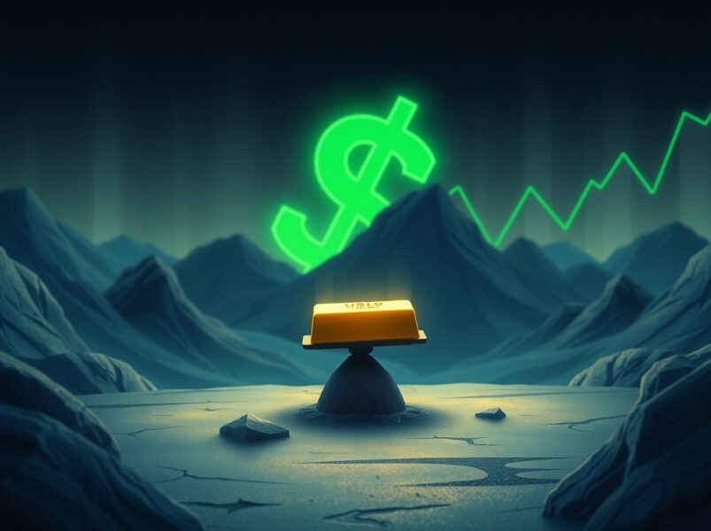 Gold Price Plummets: How Dollar Strength and Market Optimism Crush Fed Rate Cut Hopes