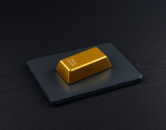 Gold bullion bar representing the current gold price analysis and market volatility.