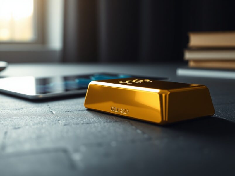 Gold Price Soars Toward $4,680 as Weakening Dollar Calms Fierce War Anxiety